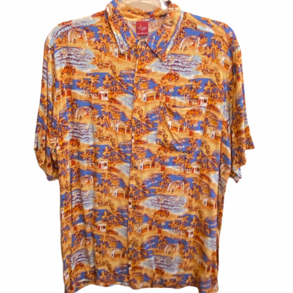 Junction West Mens Vintage Button‎ Down Size L
